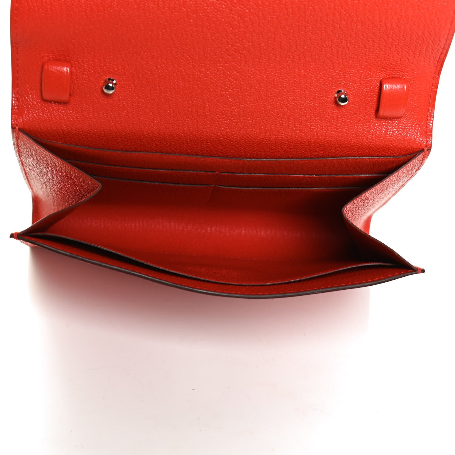 Hermes Chevre Mysore Clic 16 Wallet Rouge De Coeur 5 of 10