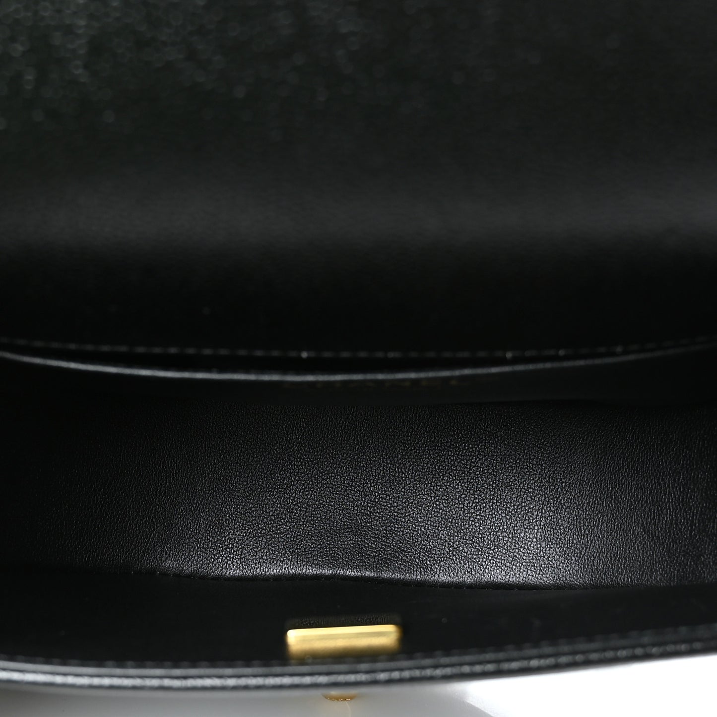 Caviar Quilted Small Boy Messenger Bag Black