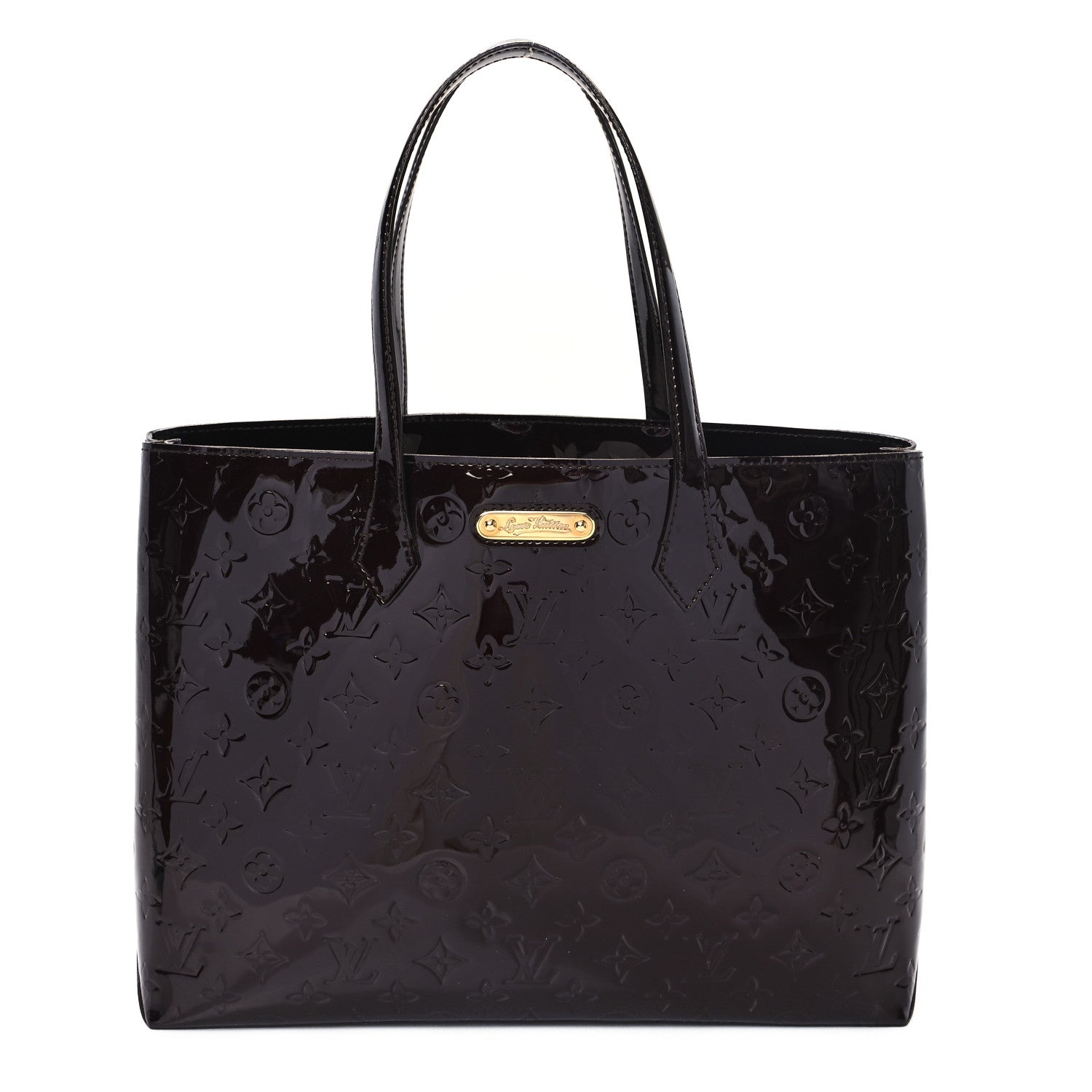 Louis Vuitton Vernis Wilshire GM Amarante 1 of 9