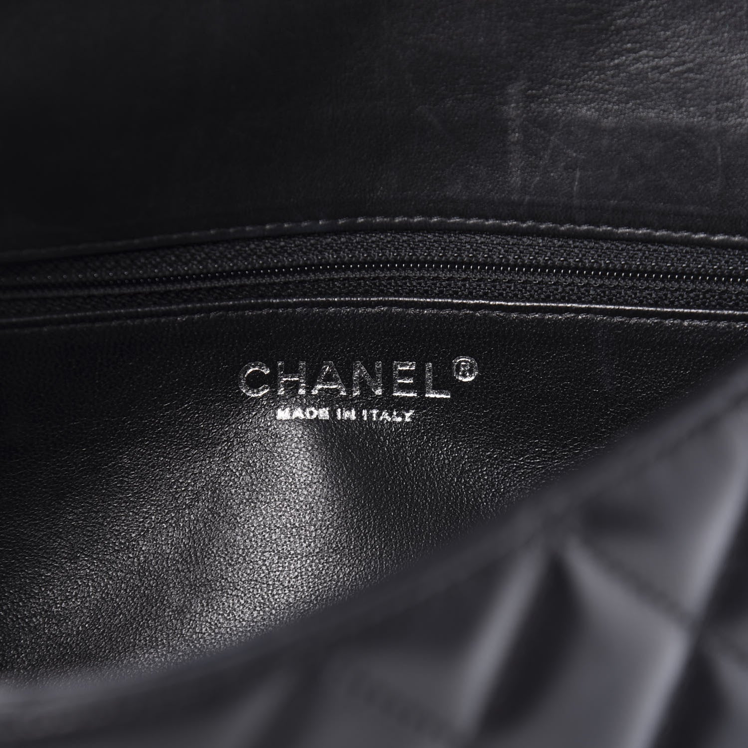 Chanel Lambskin Quilted Medium Kelly Flap Bag Black 6 of 16