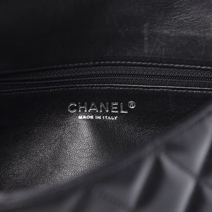 Chanel Lambskin Quilted Medium Kelly Flap Bag Black 6 of 16