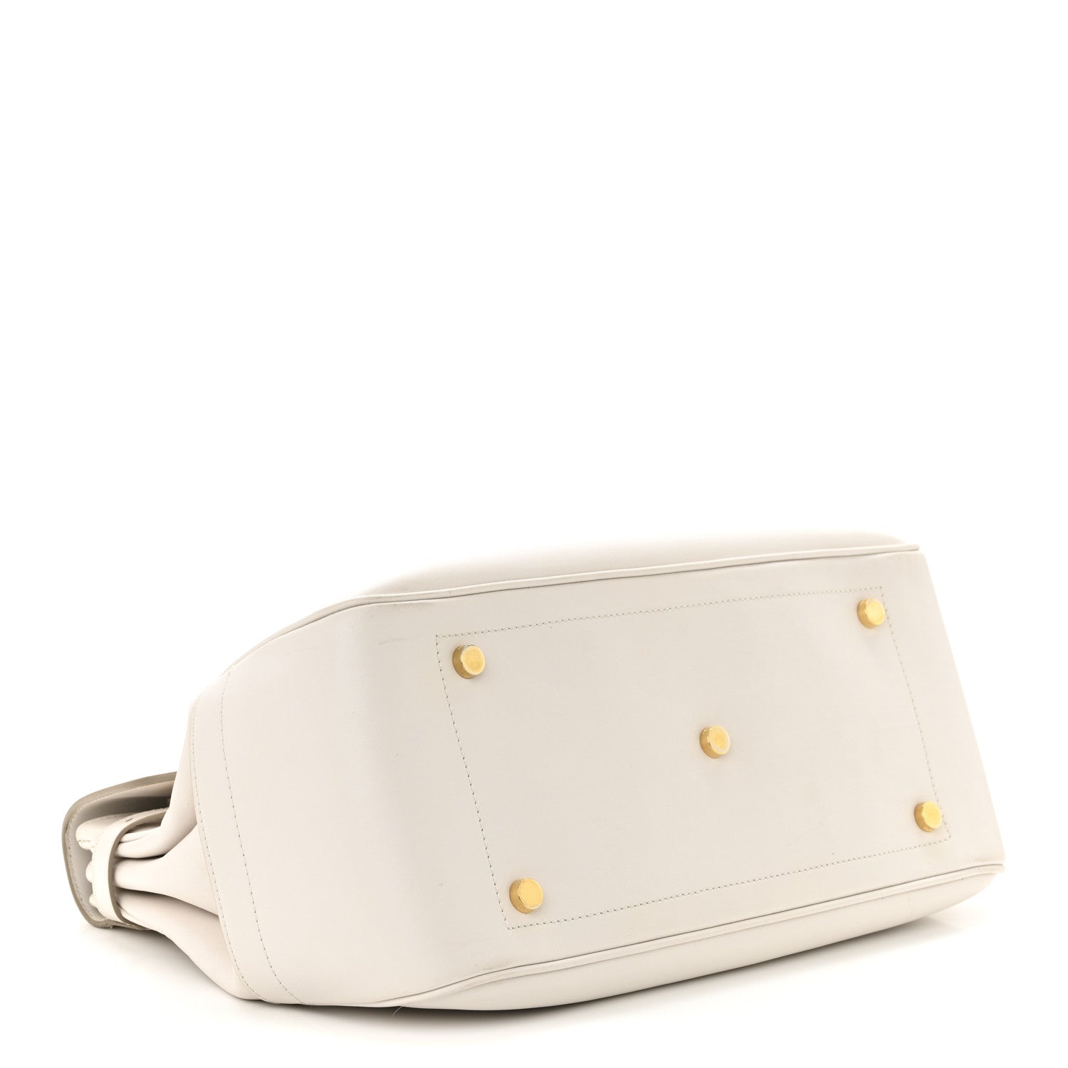 Tom Ford Calfskin Top Handle Bag Ivory 6 of 19