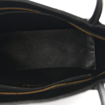 Chanel Caviar Quilted Medallion Tote Black 5 of 12