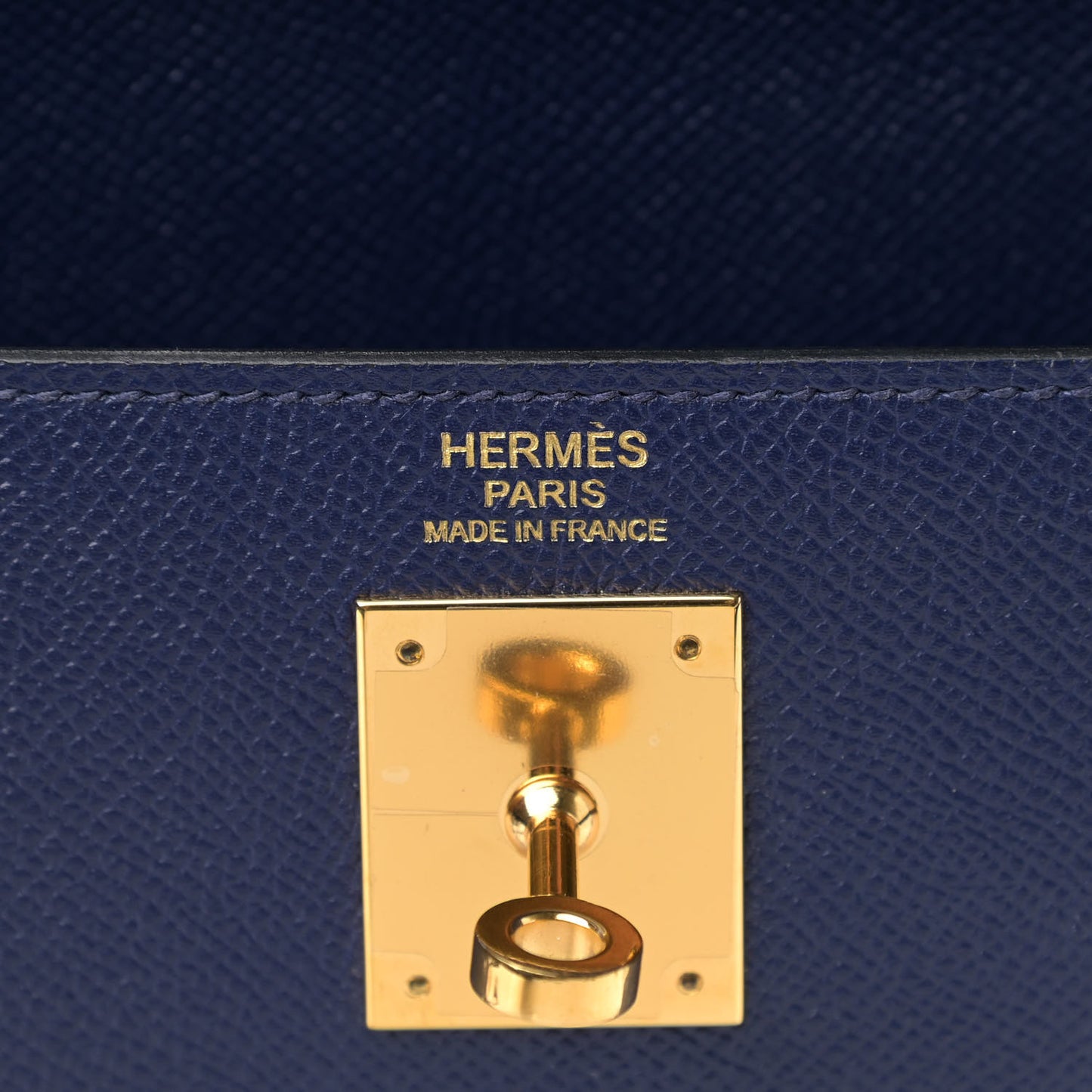 Epsom Kelly Sellier 32 Bleu Saphir