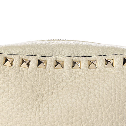 Valentino Garavani Grained Calfskin Rockstud Camera Crossbody Bag Ivory 11 of 11