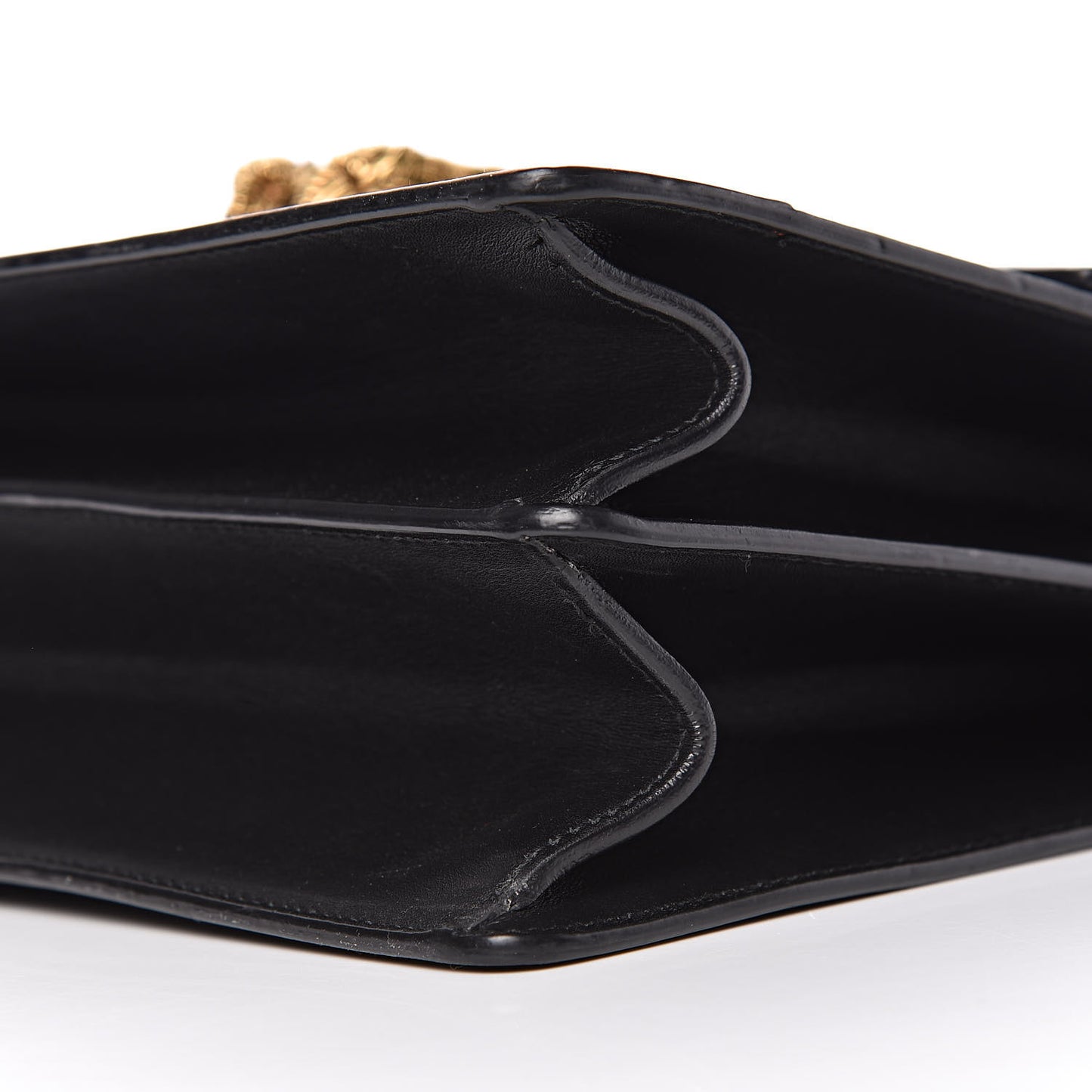 Calfskin Bamboo Web Large Dionysus Top Handle Bag Black Bright Evergreen Hibiscus Red