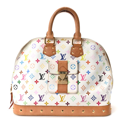 Louis Vuitton Monogram Multicolor Alma GM White 1 of 8