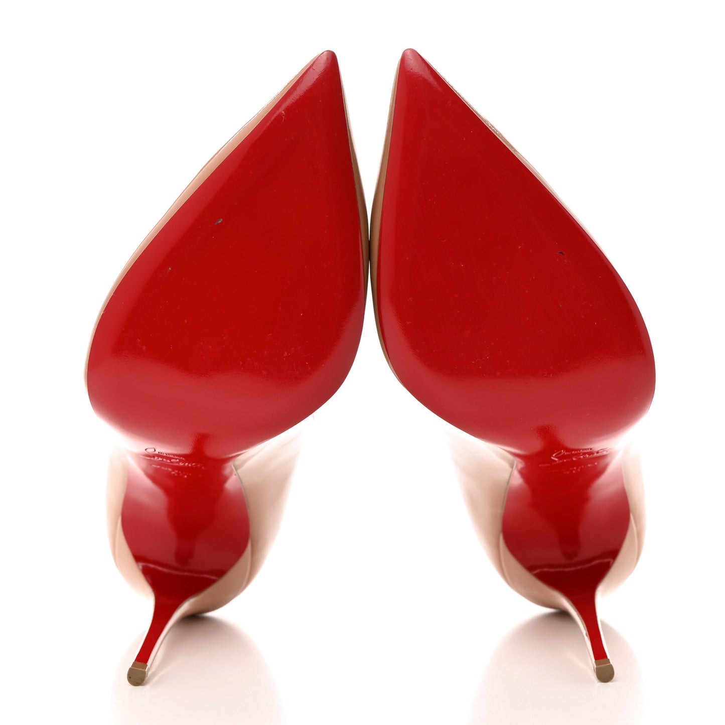 Patent Hot Chick 100 Pumps 40 Nude