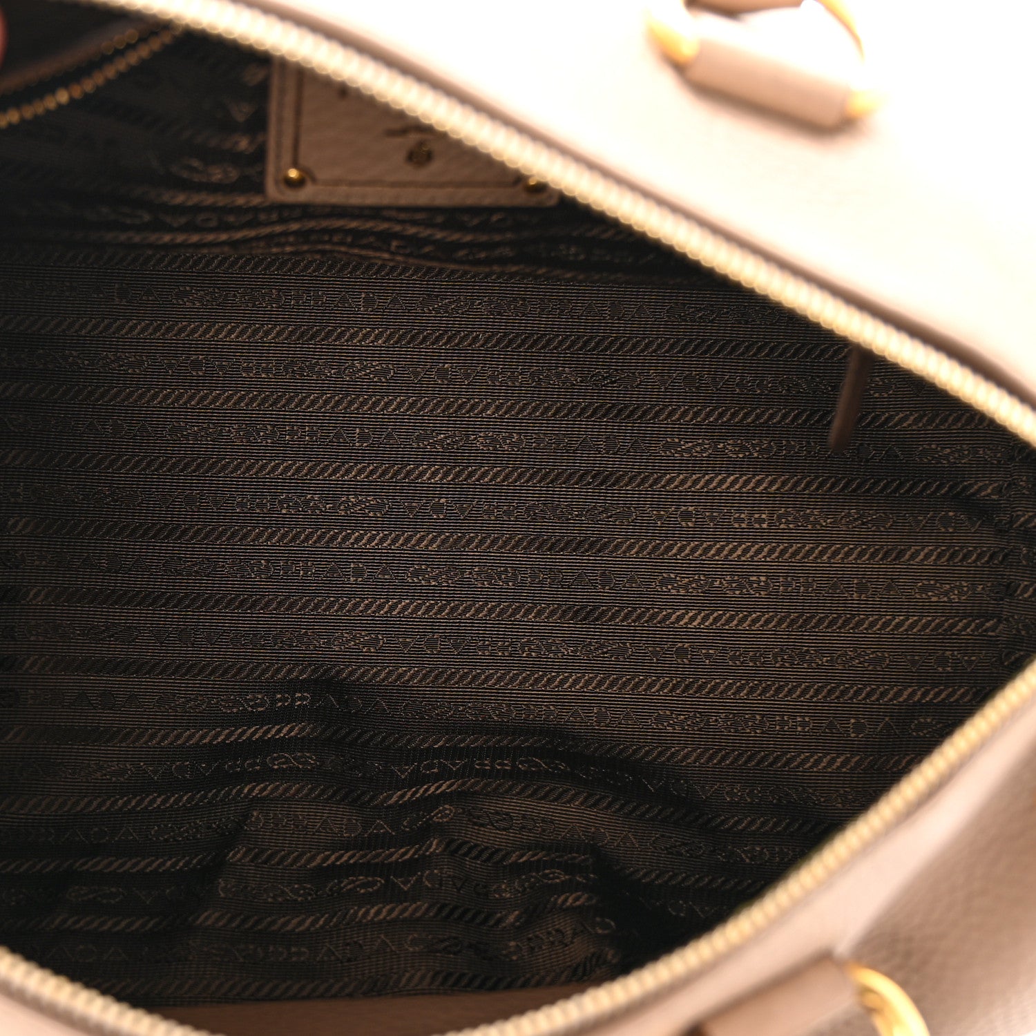 Prada Vitello Daino Satchel Cammeo 6 of 11