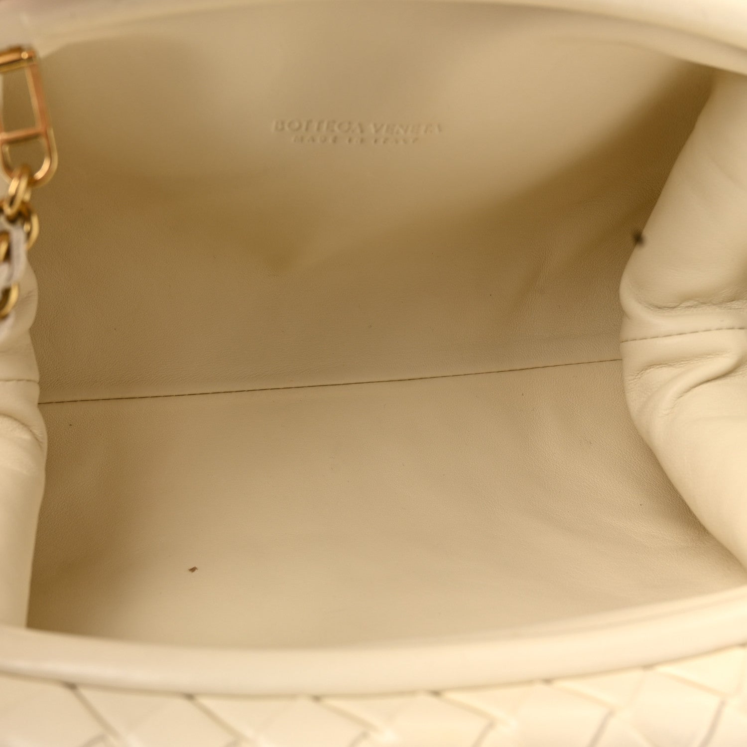 Bottega Veneta Nappa Intrecciato Teen The Lauren 1980 Clutch With Chain String 5 of 9