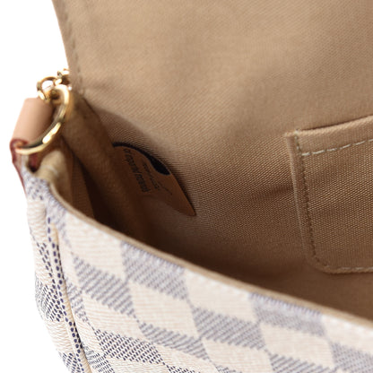 Louis Vuitton Damier Azur Favorite MM 9 of 10