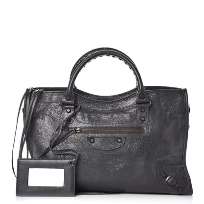 Balenciaga Agneau Classic Hardware City Gris Fossile 1 of 7