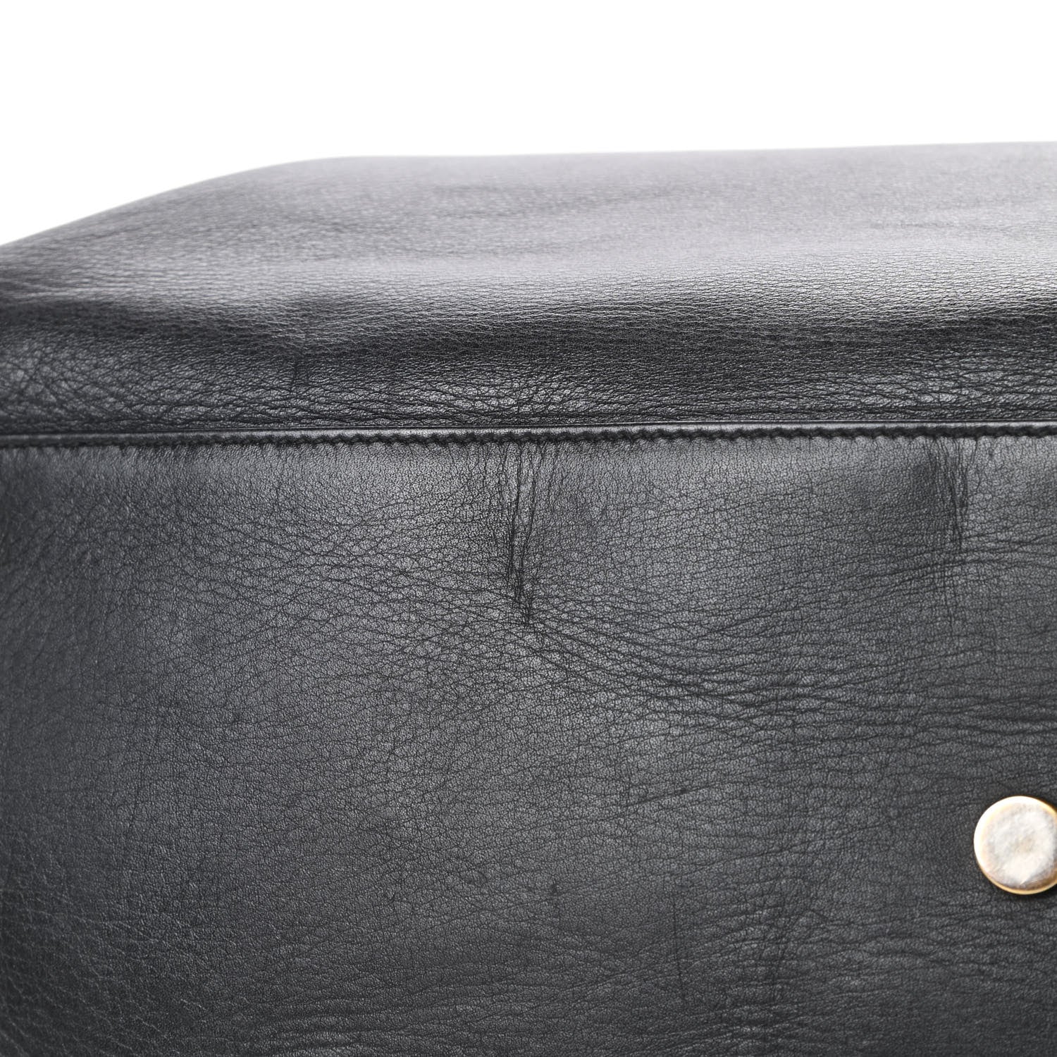 Saint Laurent Calfskin Suede Reversible East West Shopper Tote Black 14 of 20