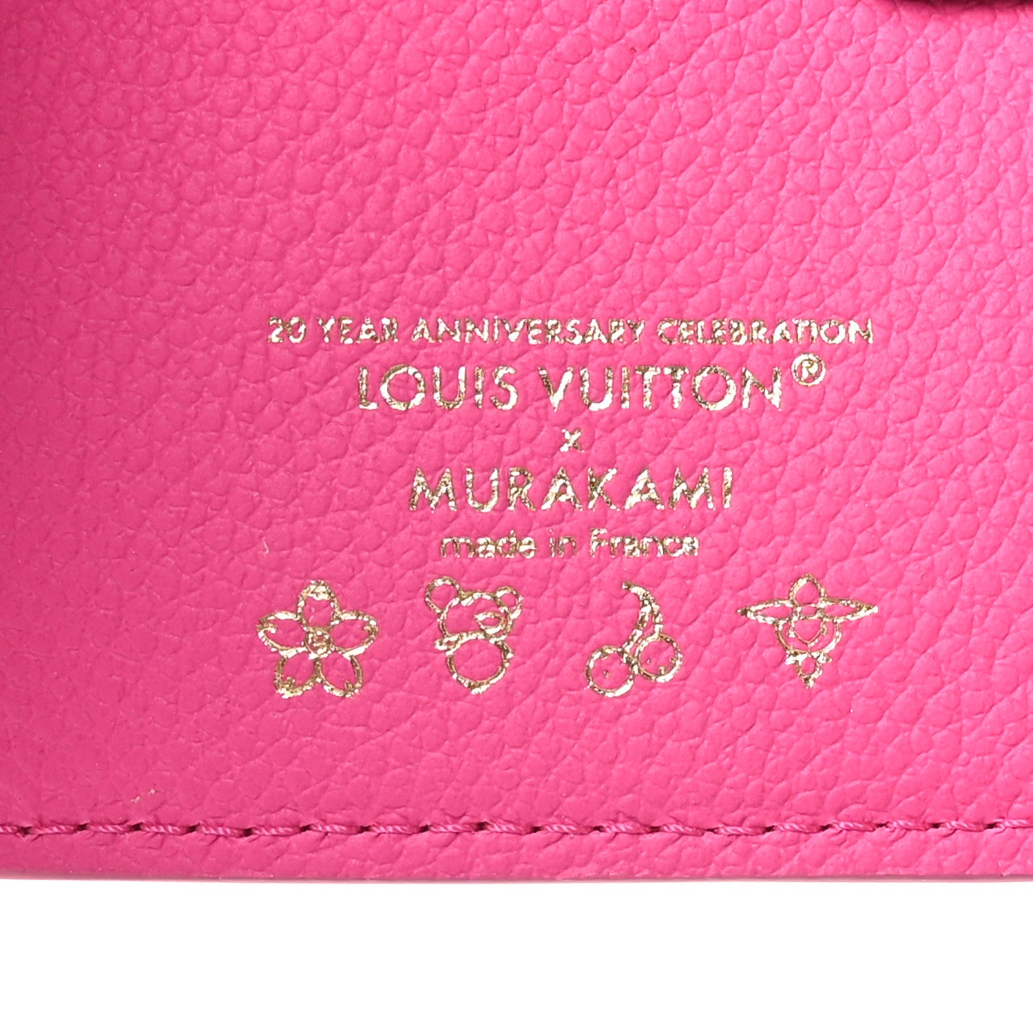Louis Vuitton X TM Empreinte Monogram Lisa Wallet Kawaii Pink 7 of 8
