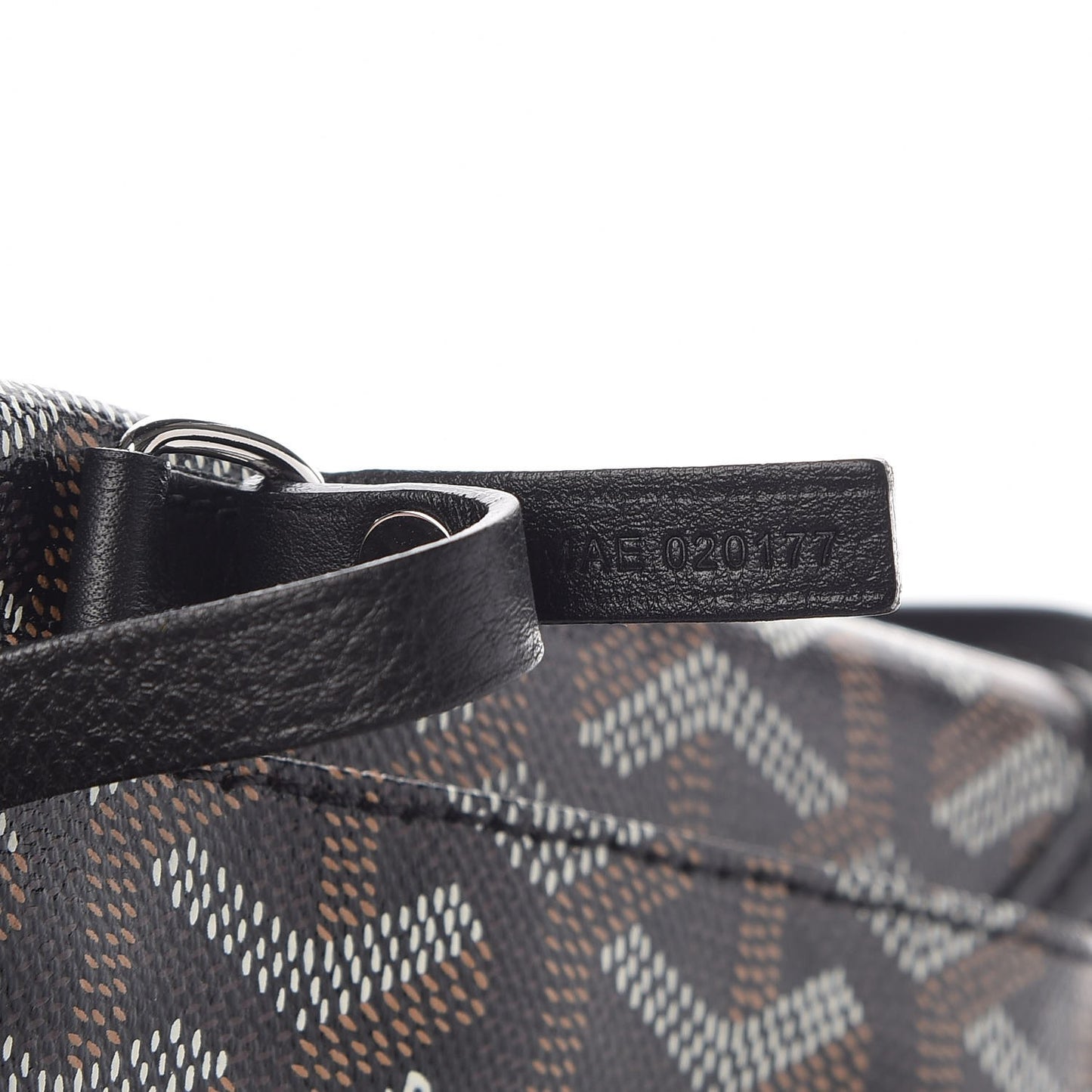 Goyardine Reversible Mini Anjou Black