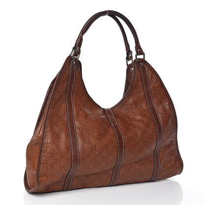 Gucci Guccissima Large Joy Shoulder Bag Brown 3 of 18
