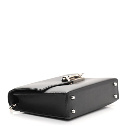 Hermes Box Mini Verrou Chaine Bag Black 4 of 11