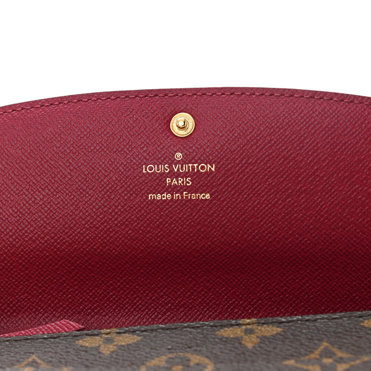 Monogram Emilie Wallet Fuchsia