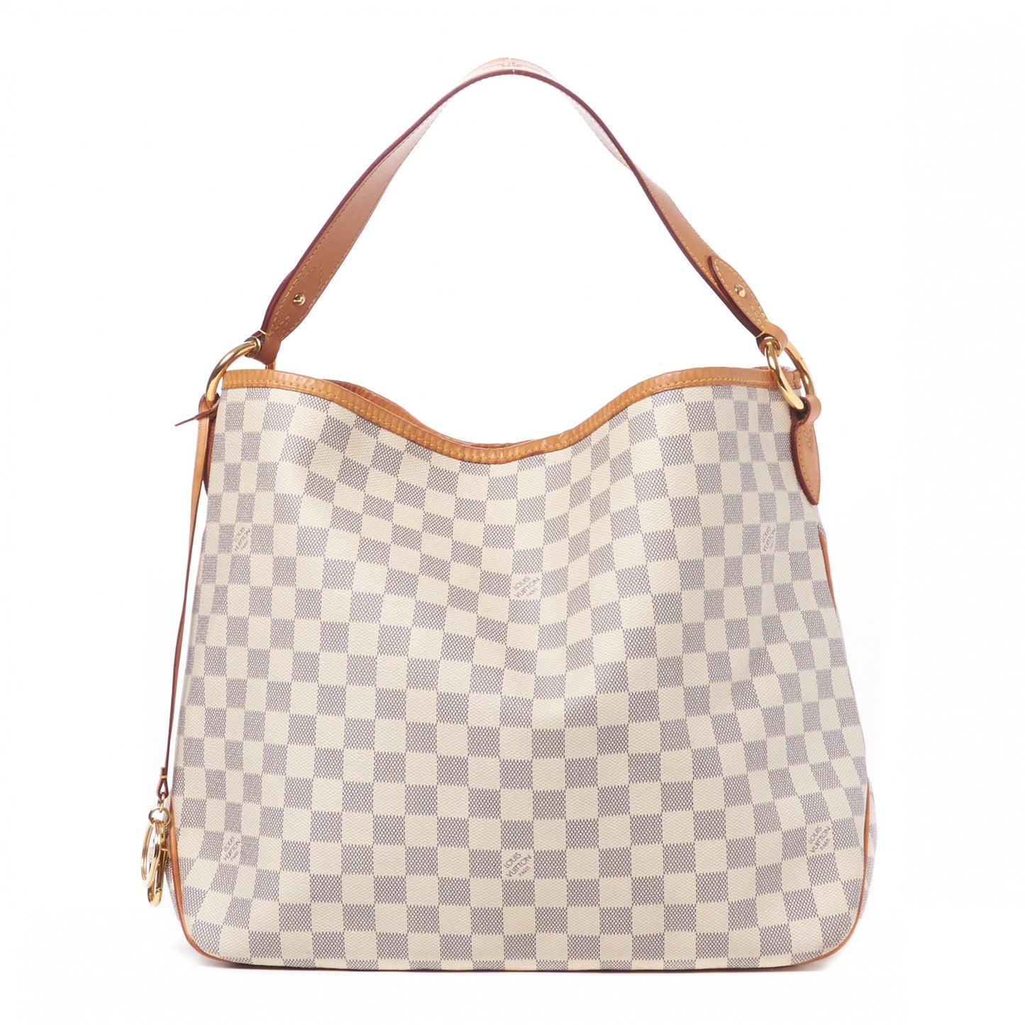 Damier Azur Delightful MM Rose Ballerine