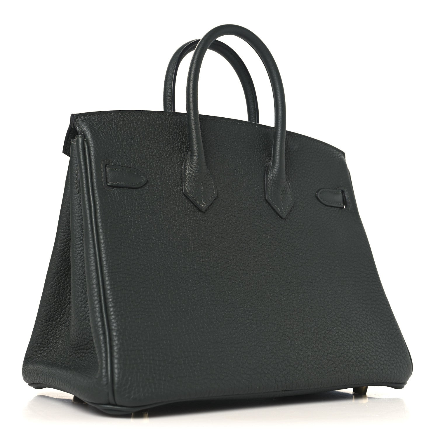 Hermes Togo Birkin 25 Vert Fonce 3 of 13