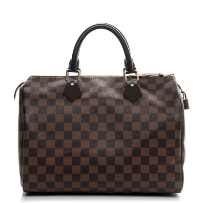 Louis Vuitton Damier Ebene Speedy 30 1 of 7