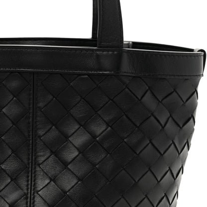 Bottega Veneta Nappa Intrecciato Small Flip Flap Tote Black 7 of 10