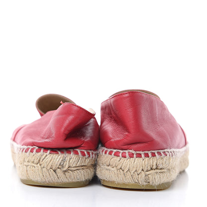 Chanel Lambskin CC Espadrilles 41 Pink 9 of 10
