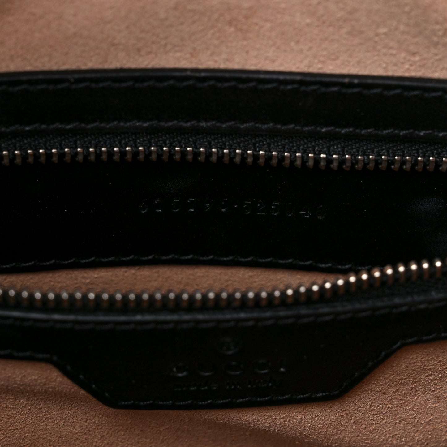 Calfskin Matelasse Aria Medium GG Marmont Shoulder Tote Black