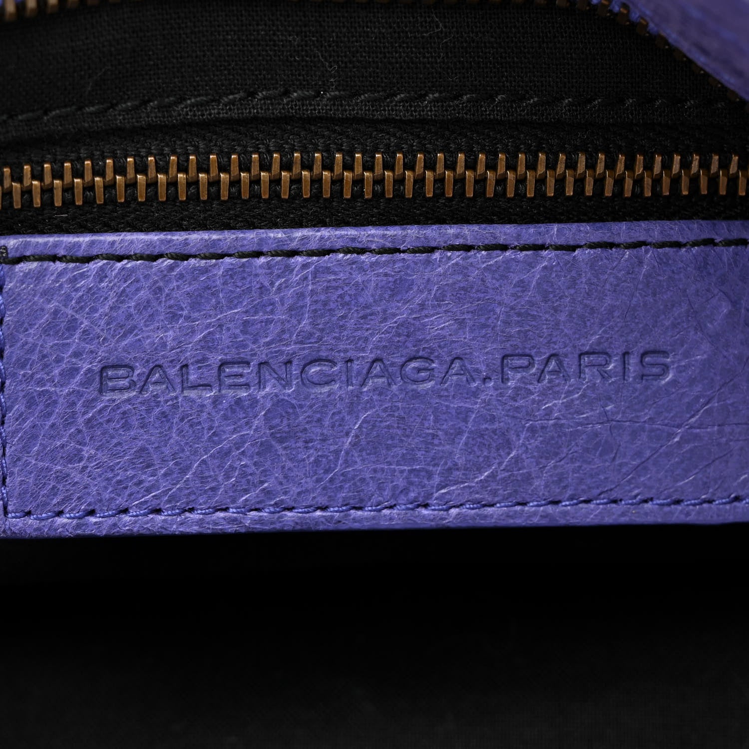 Balenciaga Agneau Classic Hardware Part Time Bleu Lavande 6 of 14