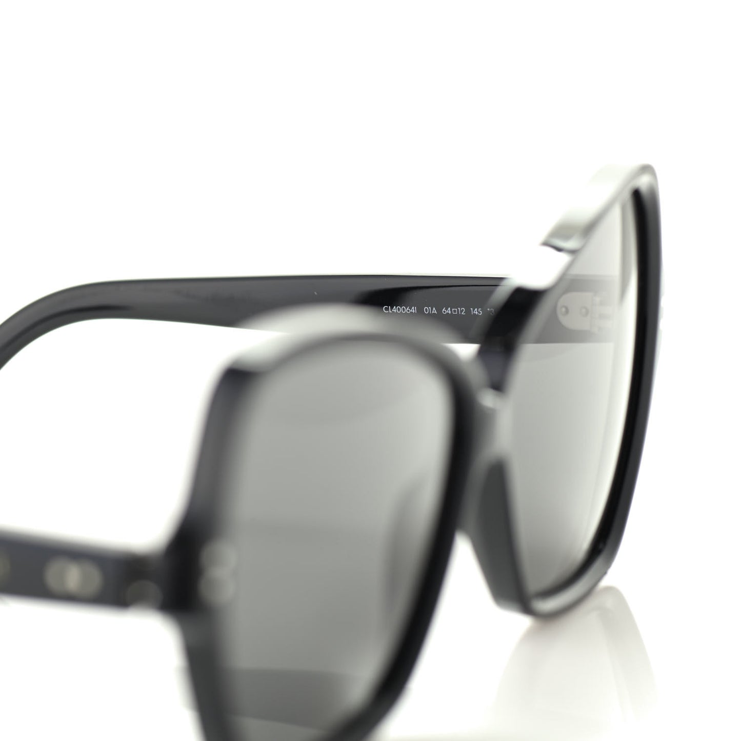 Acetate Butterfly Sunglasses CL40064I Black