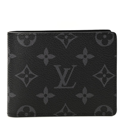 Louis Vuitton Monogram Eclipse Slender Wallet 1 of 10