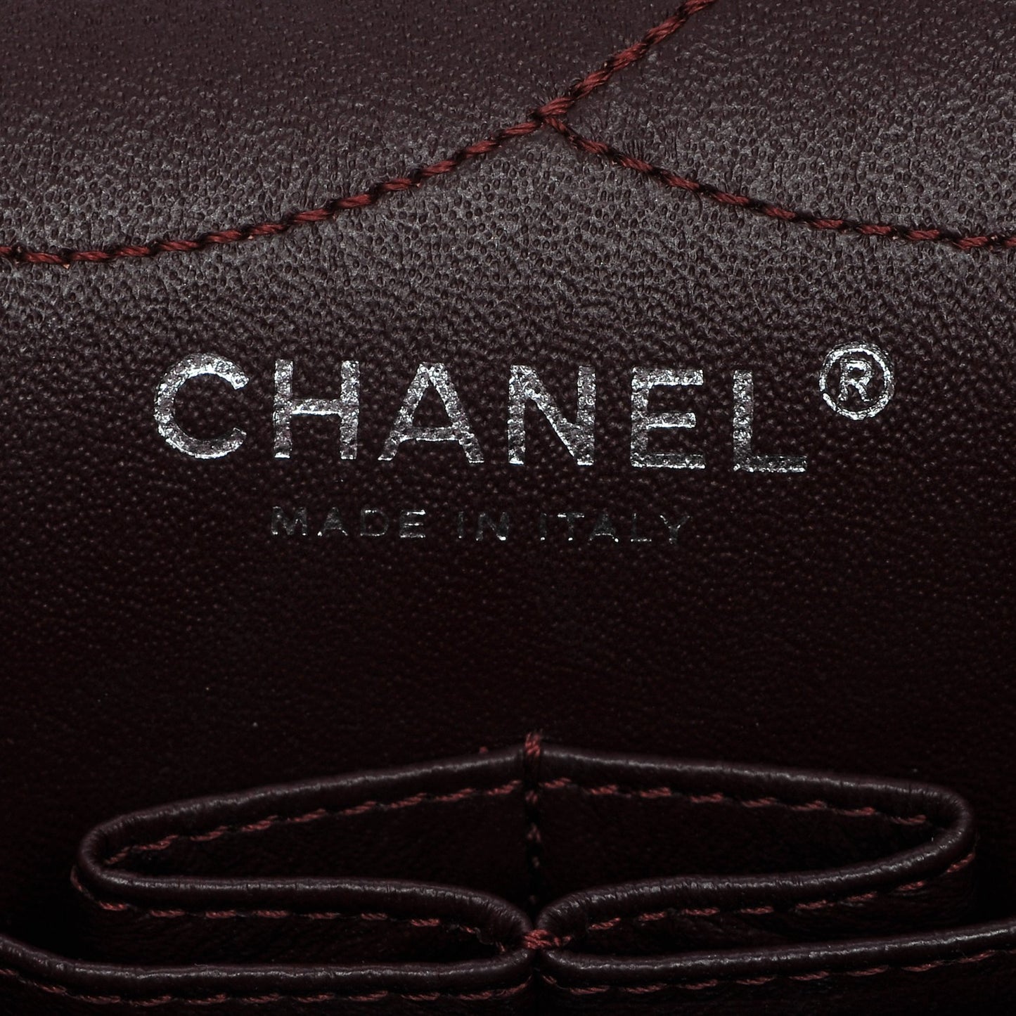 Aged Calfskin Quilted 2.55 Reissue 227 Flap Black