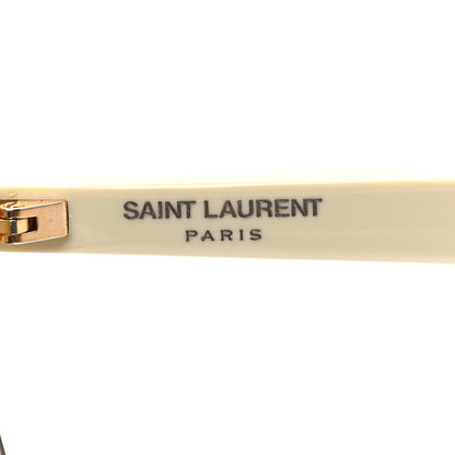 Saint Laurent SL 537 Mask Sunglasses White 5 of 7