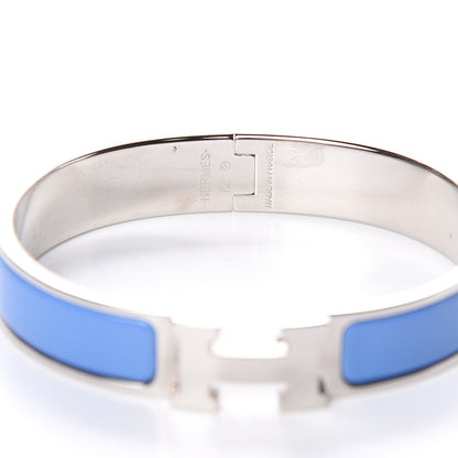 Hermes Enamel Narrow Clic Clac H Bracelet PM Bleu Transat 5 of 5
