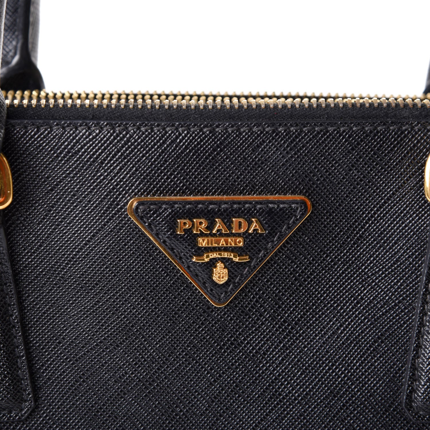 Prada Saffiano Medium Galleria Double Zip Tote Black 14 of 14