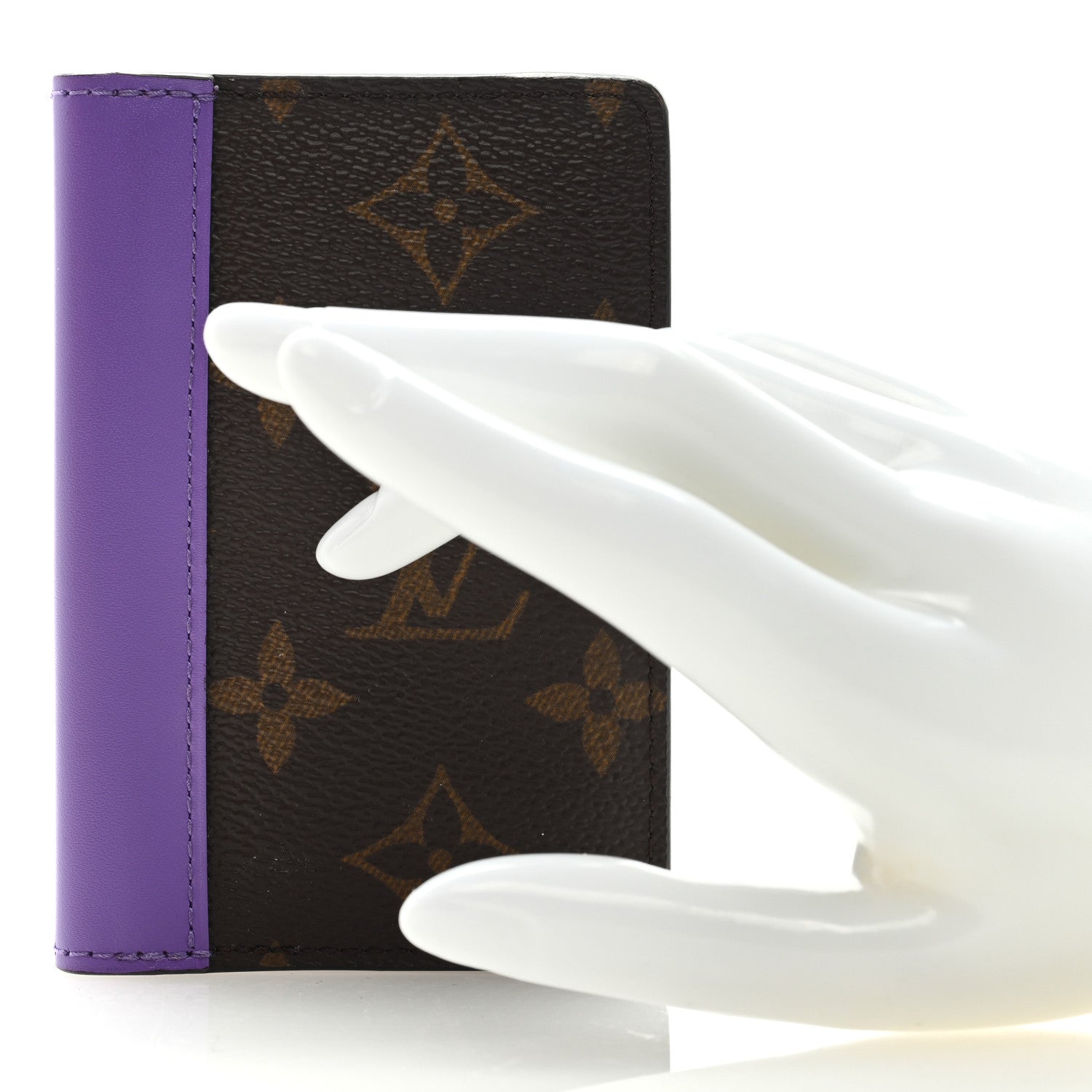 Louis Vuitton Monogram Pocket Organizer NM Purple 2 of 6