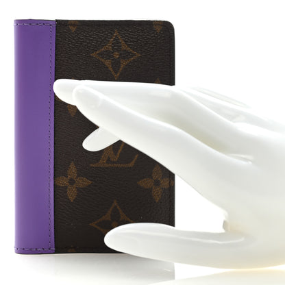 Louis Vuitton Monogram Pocket Organizer NM Purple 2 of 6