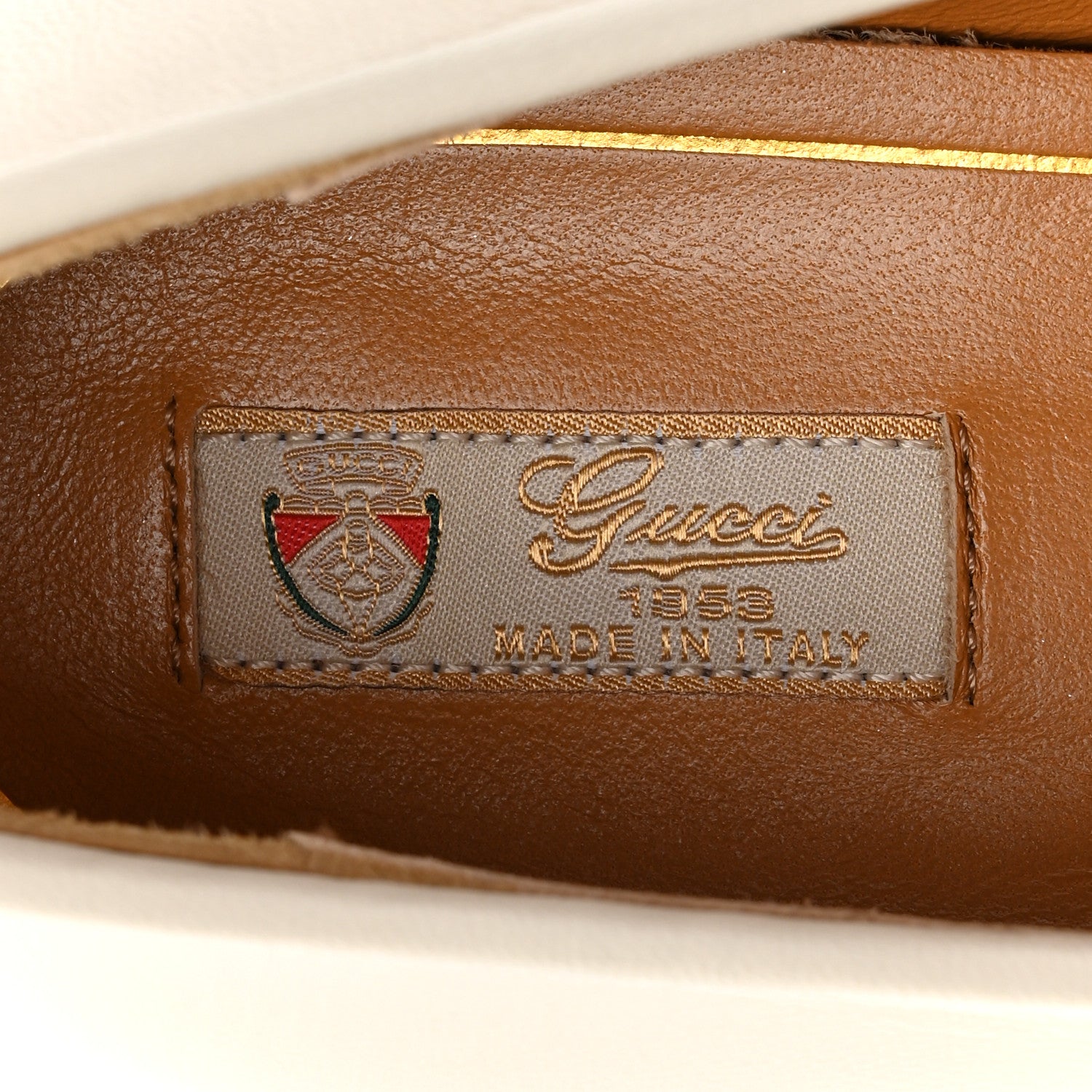 Gucci Malaga Kid Crystal Horsebit Womens Jordaan Loafers 36 Mystic White 7 of 12