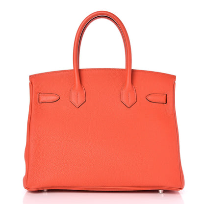 Hermes Togo Birkin 30 Capucine 5 of 36