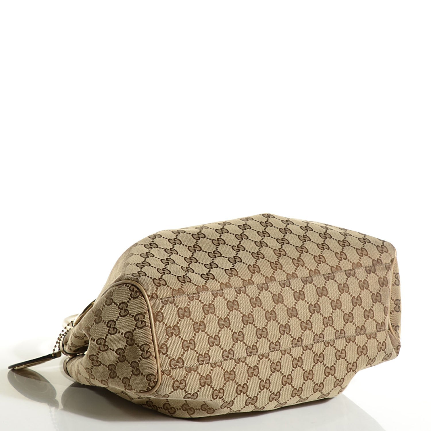 Gucci Monogram Medium Sukey Tote Champagne 4 of 9