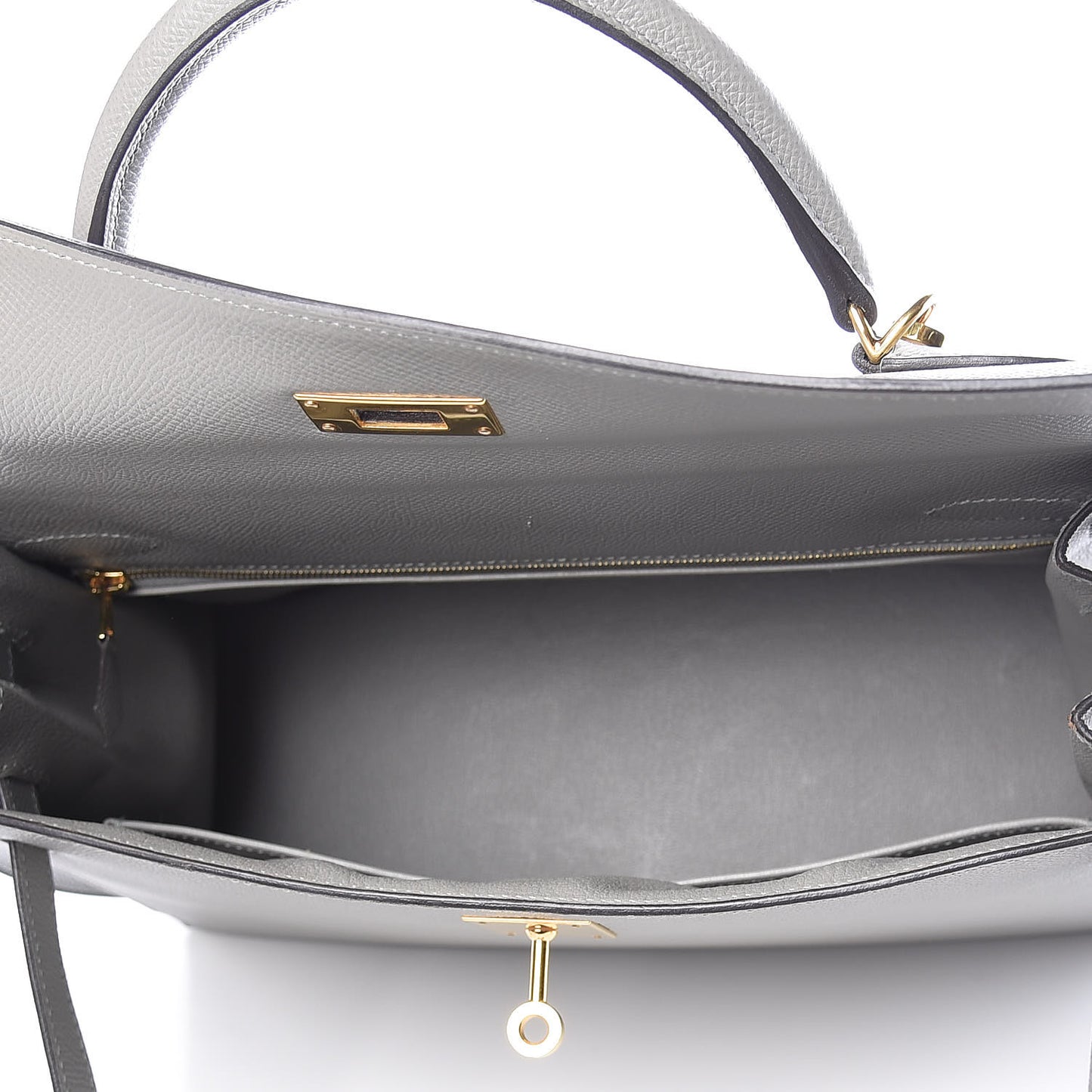 Epsom Kelly Sellier 32 Gris Mouette