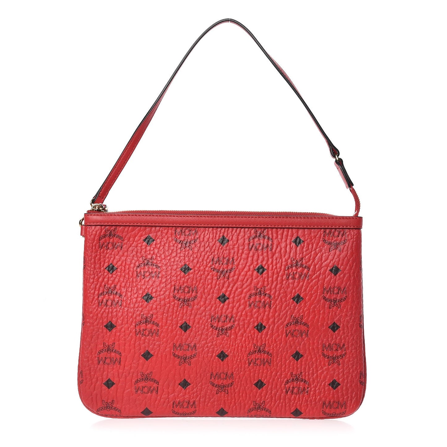 Visetos Liz Shopper Tote Pouch Ruby Red