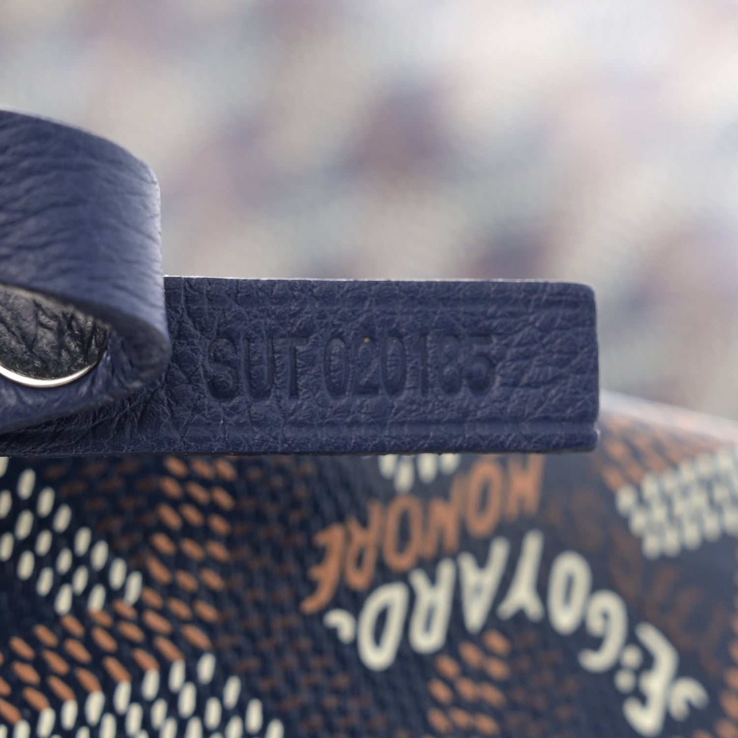 Goyard Goyardine Reversible Anjou GM Navy 11 of 19