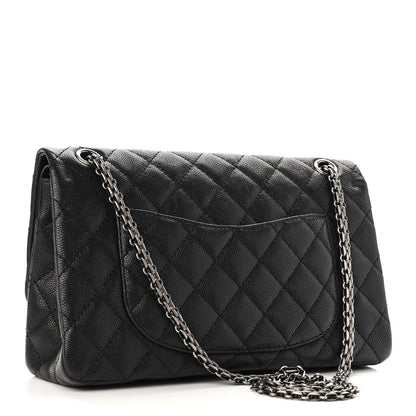 Chanel Caviar Quilted 2.55 Reissue 226 Flap Black 3 of 11