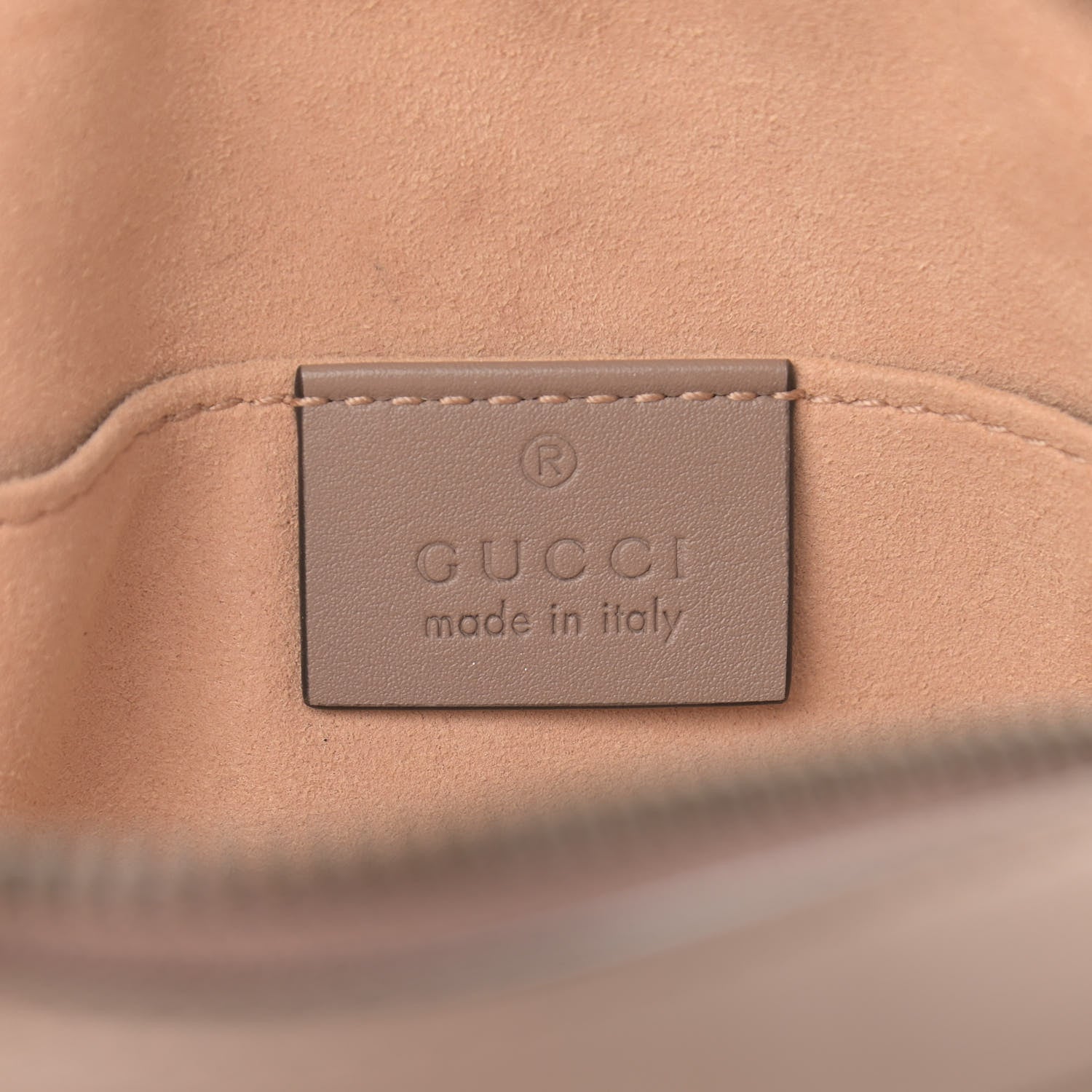 Gucci Calfskin Matelasse GG Marmont Belt Bag 95 38 Porcelain Rose 6 of 14