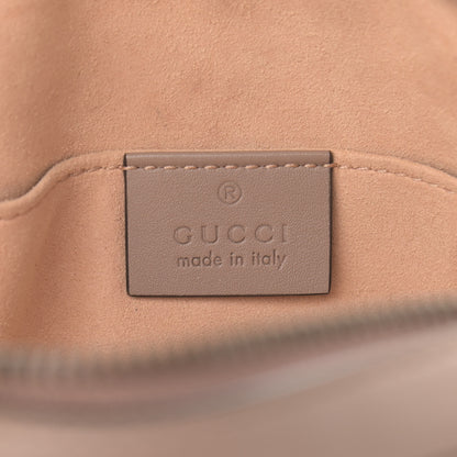 Gucci Calfskin Matelasse GG Marmont Belt Bag 95 38 Porcelain Rose 6 of 14