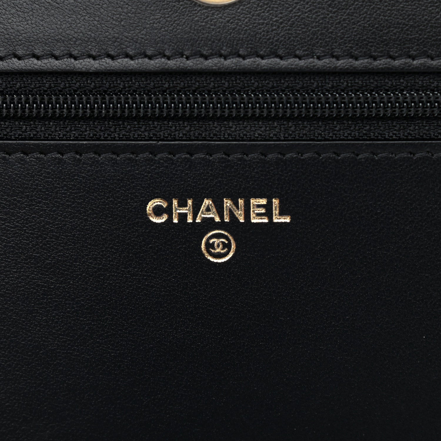 Chanel Caviar Quilted Boy Wallet On Chain WOC Black 6 of 12