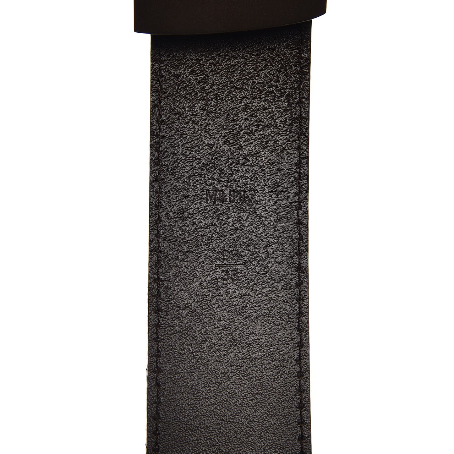 Damier Ebene 40mm LV Initiales Belt 95 38