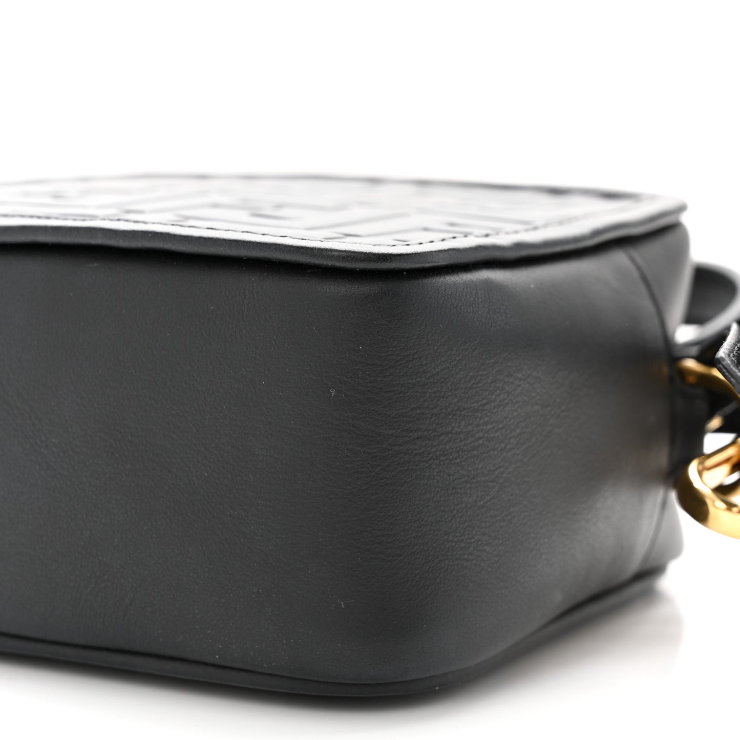 Vitello Century FF 1974 Embossed Mini Camera Case Black