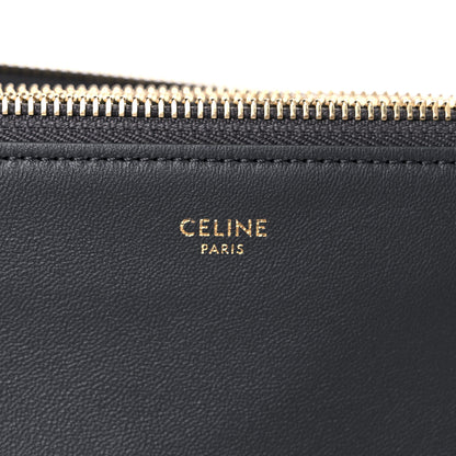 Celine Lambskin Small Trio Crossbody Bag Grey 8 of 11